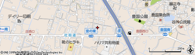 兵庫県姫路市飾東町庄230周辺の地図