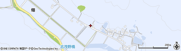 兵庫県加古川市志方町行常668周辺の地図