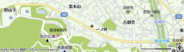 愛知県豊川市御油町一ノ坪69周辺の地図