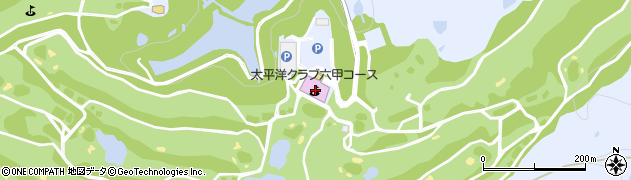 太平洋クラブ六甲コース管理課周辺の地図