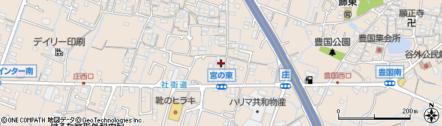 兵庫県姫路市飾東町庄231周辺の地図