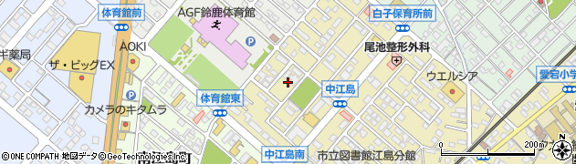 三重県鈴鹿市中江島町24周辺の地図
