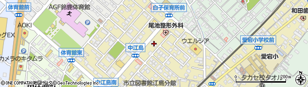 三重県鈴鹿市中江島町14周辺の地図