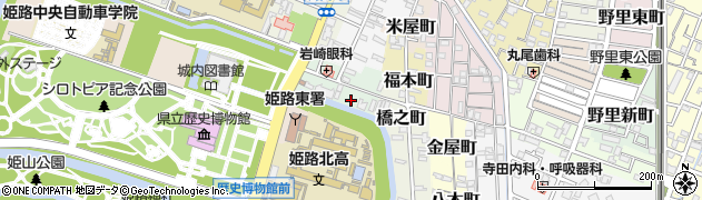 兵庫県姫路市鍵町8周辺の地図
