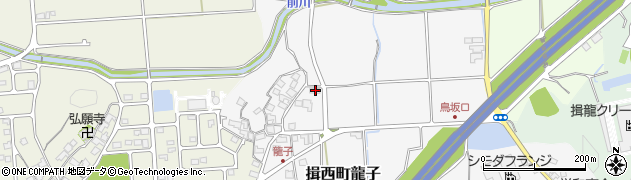 兵庫県たつの市揖西町龍子521周辺の地図