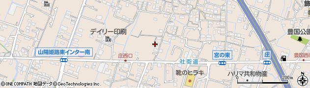 兵庫県姫路市飾東町庄159周辺の地図