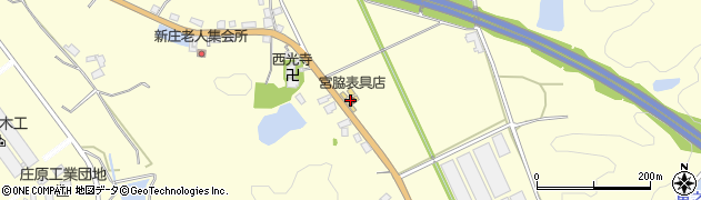 宮脇表具店周辺の地図