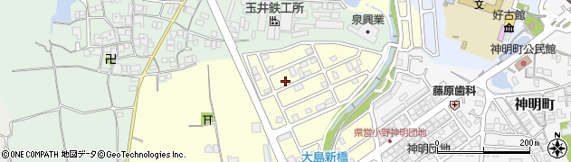 兵庫県小野市大島町1506周辺の地図