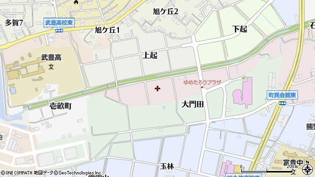〒470-2556 愛知県知多郡武豊町南起の地図