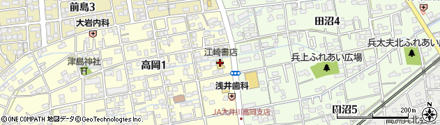 江崎書店駅南店メディア３江崎周辺の地図