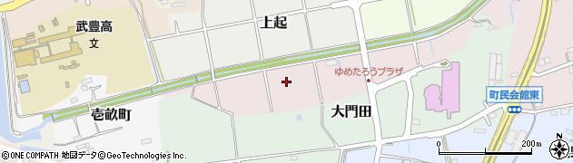 愛知県武豊町（知多郡）南起周辺の地図