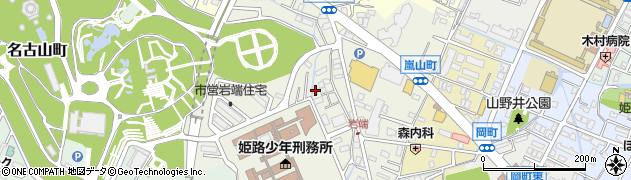 兵庫県姫路市岩端町77周辺の地図