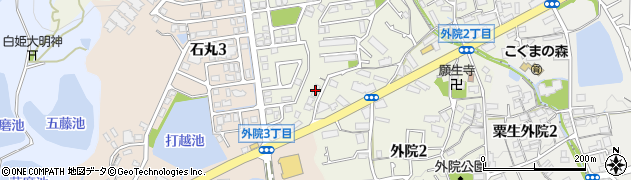 ダンケ 箕面店周辺の地図