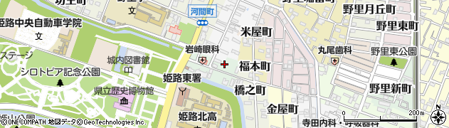 兵庫県姫路市鍵町22周辺の地図