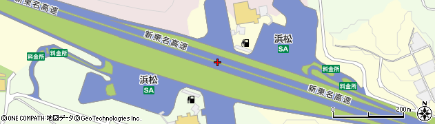 浜松ＳＡ周辺の地図