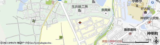 兵庫県小野市大島町1465周辺の地図
