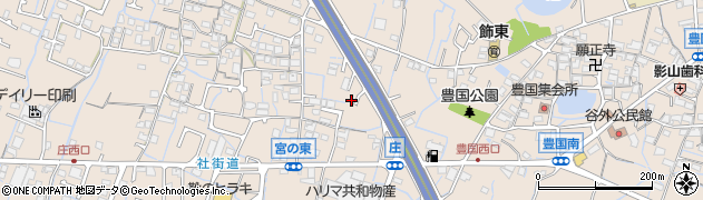 兵庫県姫路市飾東町庄399周辺の地図