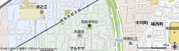 龍王神社周辺の地図