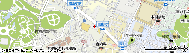 兵庫県姫路市岩端町107周辺の地図