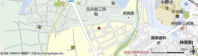 兵庫県小野市大島町1481周辺の地図