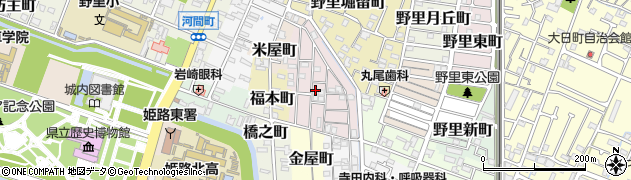 兵庫県姫路市五郎右衛門邸47周辺の地図