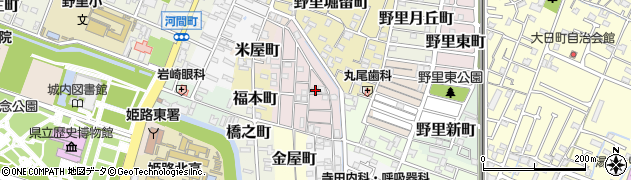 兵庫県姫路市五郎右衛門邸62周辺の地図