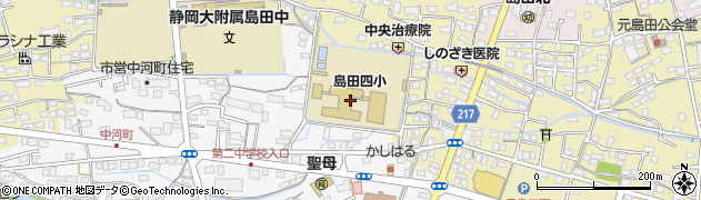 島田市立島田第四小学校周辺の地図