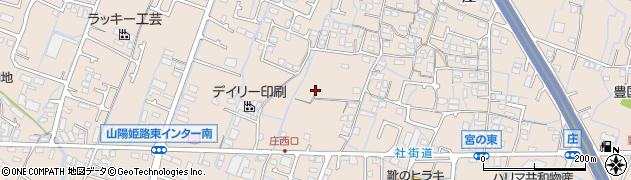 兵庫県姫路市飾東町庄42周辺の地図