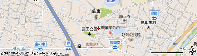 兵庫県姫路市飾東町庄362周辺の地図