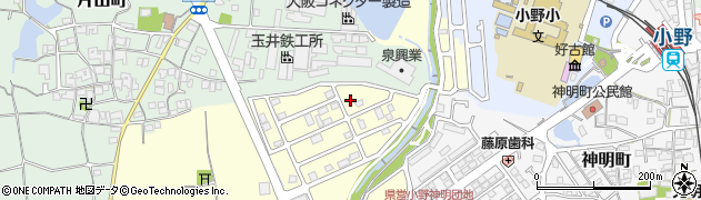 兵庫県小野市大島町1492周辺の地図