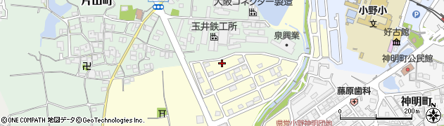兵庫県小野市大島町1467周辺の地図