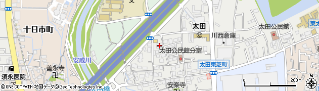 ツクイ茨木太田周辺の地図