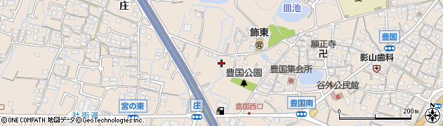 兵庫県姫路市飾東町庄379周辺の地図