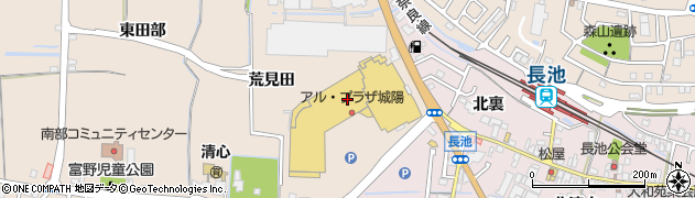 ＳＥＩＹＯＳＨＡアルプラザ城陽店周辺の地図