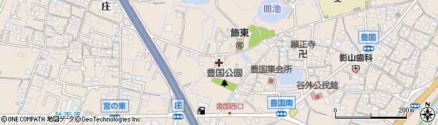 兵庫県姫路市飾東町庄376周辺の地図