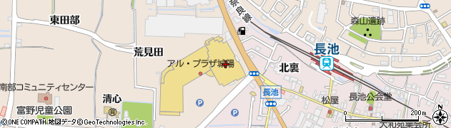 京都府城陽市富野荒見田112周辺の地図