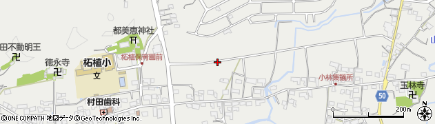三重県伊賀市柘植町周辺の地図