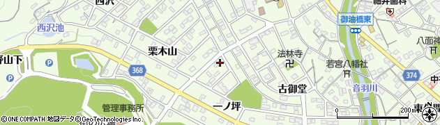 愛知県豊川市御油町一ノ坪88周辺の地図