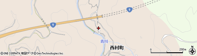 島根県浜田市西村町262周辺の地図