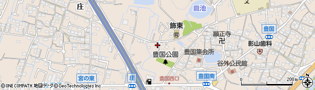 兵庫県姫路市飾東町庄375周辺の地図