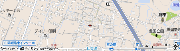 兵庫県姫路市飾東町庄721周辺の地図