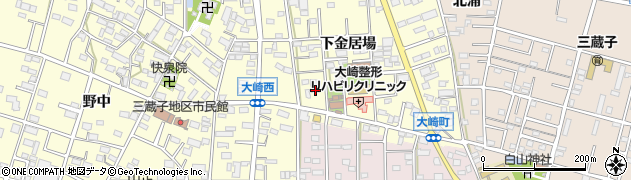 愛知県豊川市大崎町下金居場32周辺の地図