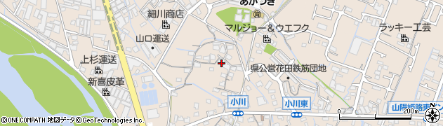 兵庫県姫路市花田町小川625周辺の地図