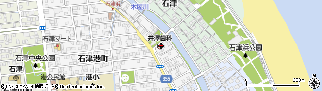 井澤歯科医院周辺の地図