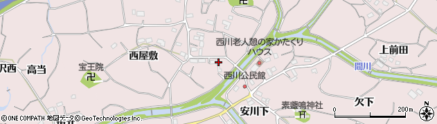 愛知県豊橋市石巻西川町東52周辺の地図