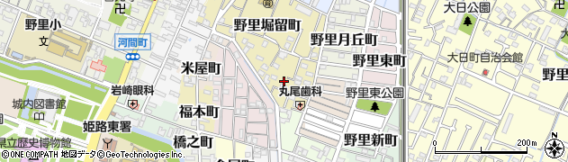 堀留アパート周辺の地図