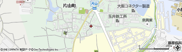 兵庫県小野市片山町1159周辺の地図
