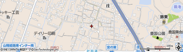 兵庫県姫路市飾東町庄686周辺の地図