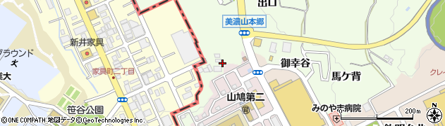 京都府八幡市美濃山（千原谷）周辺の地図