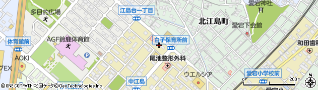 三重県鈴鹿市中江島町20周辺の地図